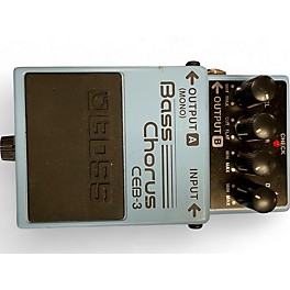 Used BOSS CEB3 Bass Chorus Bass Effect Pedal