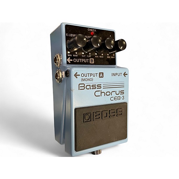 Used BOSS CEB3 Bass Chorus Bass Effect Pedal