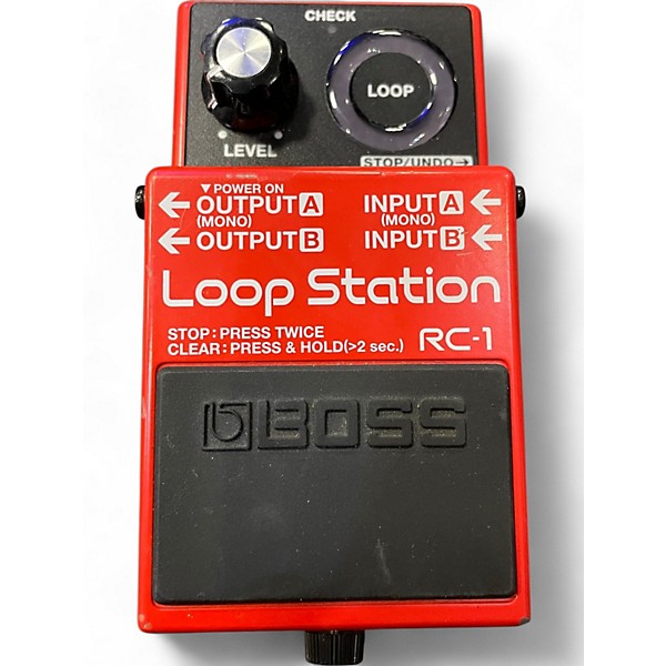 Used BOSS RC1 Loop Station Pedal