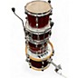 Used TAMA 4 Piece Club-JAM Flyer Candy Apple Mist Drum Kit thumbnail