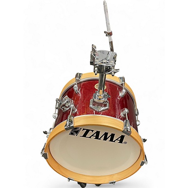 Used TAMA 4 Piece Club-JAM Flyer Candy Apple Mist Drum Kit