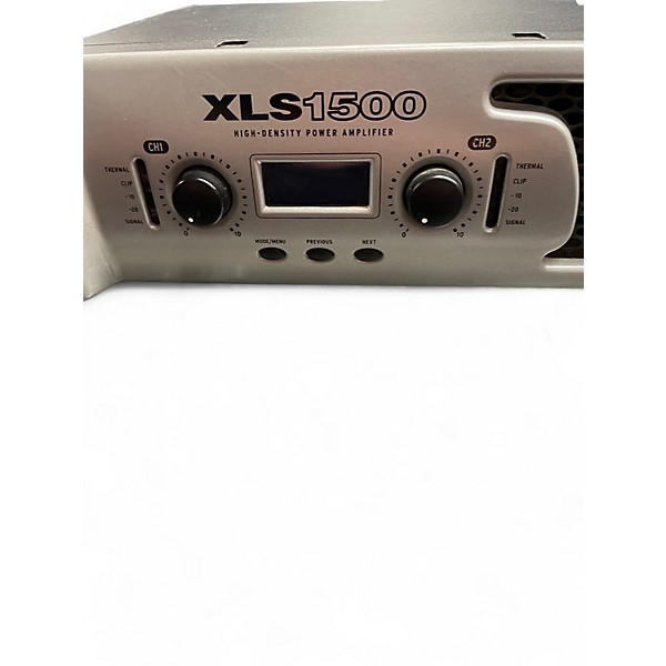 Used Crown XLS1500 Power Amp