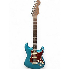 Used 2019 Fender American Professional Stratocaster with Rosewood Neck Blue Solid Body Electric Guitar