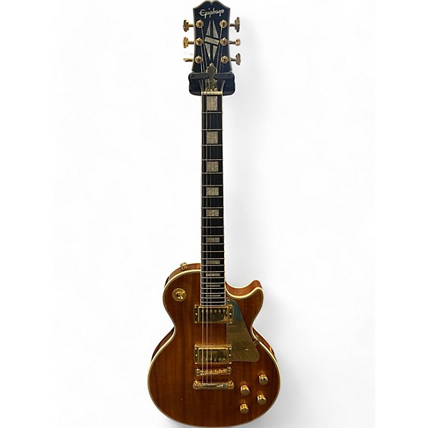 安い　Epiphone Les Paul Custom Koa Natural Used Epiphone Les Paul Custom Koa Natural Solid Body