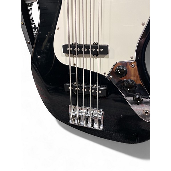 Used 2011 Fender Standard Jazz Bass Black Electric Bass Guitar