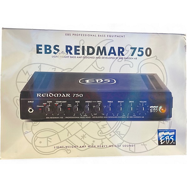 Used EBS Reidmar 750 Tube Bass Amp Head