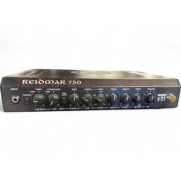 Used EBS Reidmar 750 Tube Bass Amp Head