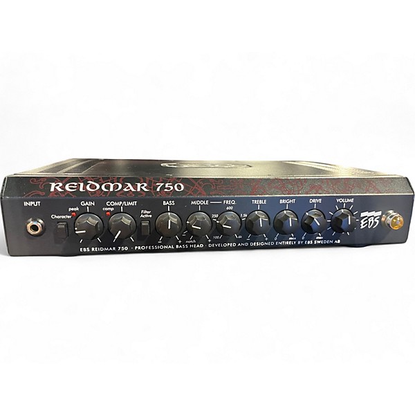 Used EBS Reidmar 750 Tube Bass Amp Head