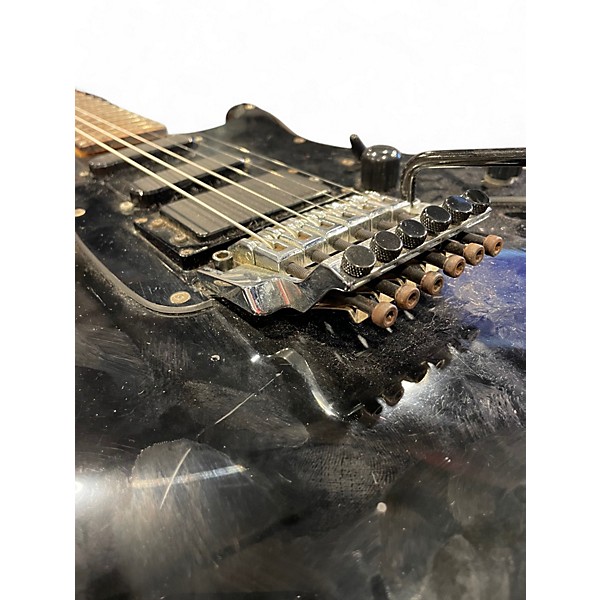 Vintage 1985 Ibanez rg440 Black Solid Body Electric Guitar