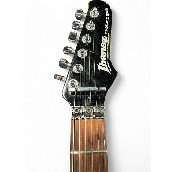 Vintage 1985 Ibanez rg440 Black Solid Body Electric Guitar