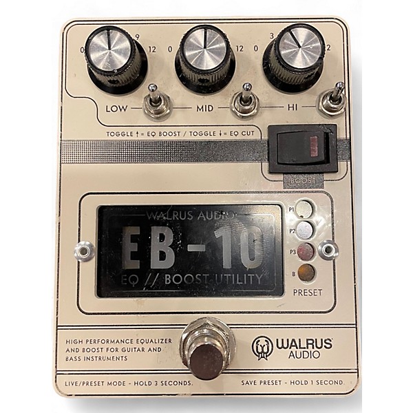 Used Walrus Audio EB10 Pedal