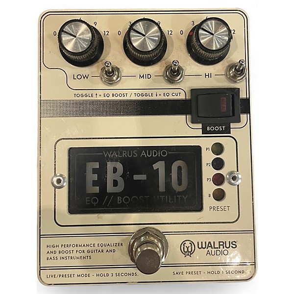 Used Walrus Audio EB10 Pedal