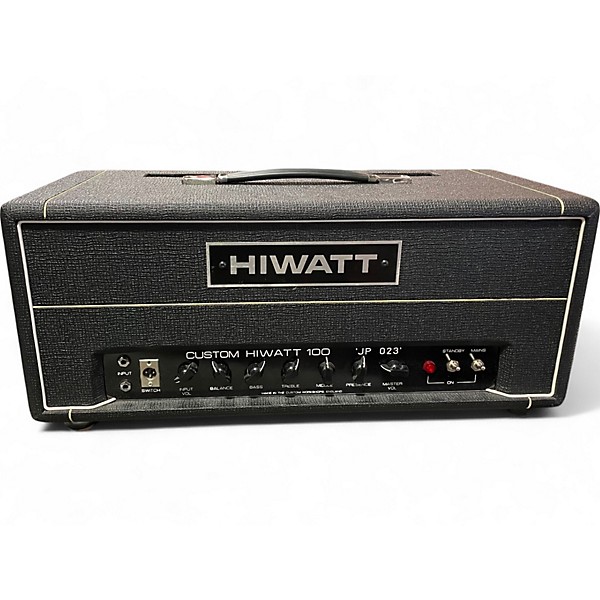 Used Hiwatt CUSTOM HIWATT 100 JP-023 Tube Guitar Amp Head