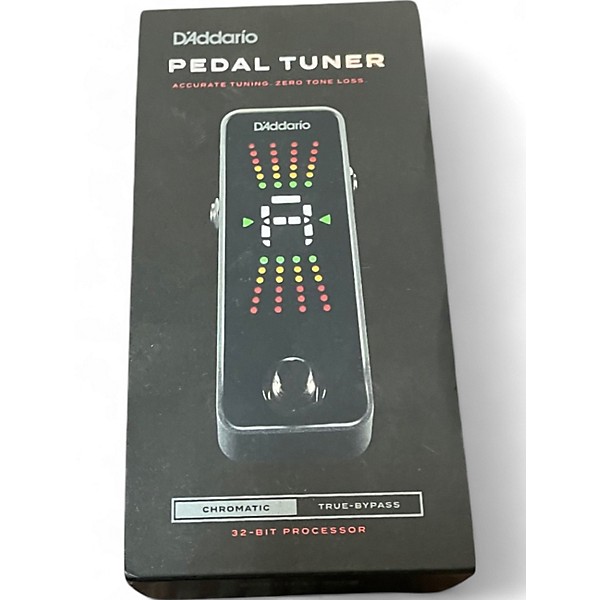 Used D'Addario Pedal Tuner Tuner Pedal