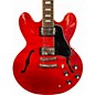 Used 2023 Epiphone Marty Schwartz ES-335 Cherry Hollow Body Electric Guitar