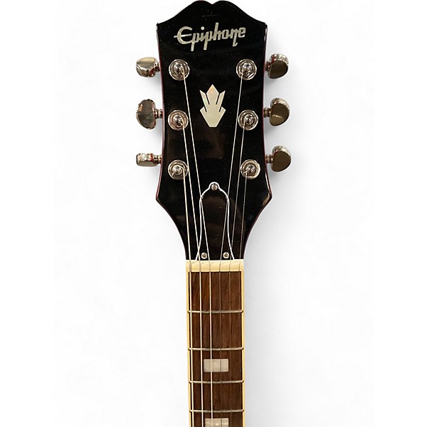 Used 2023 Epiphone Marty Schwartz ES-335 Cherry Hollow Body Electric Guitar