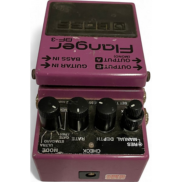 Used BOSS BF3 Flanger Effect Pedal