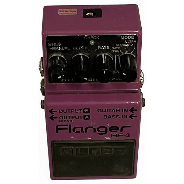 Used BOSS BF3 Flanger Effect Pedal