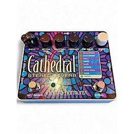 Used Electro-Harmonix Cathedral Stereo Reverb Effect Pedal