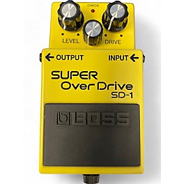 Used BOSS SD1 Super Overdrive Effect Pedal