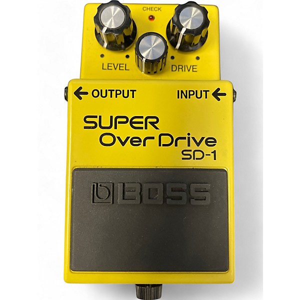 Used BOSS SD1 Super Overdrive Effect Pedal