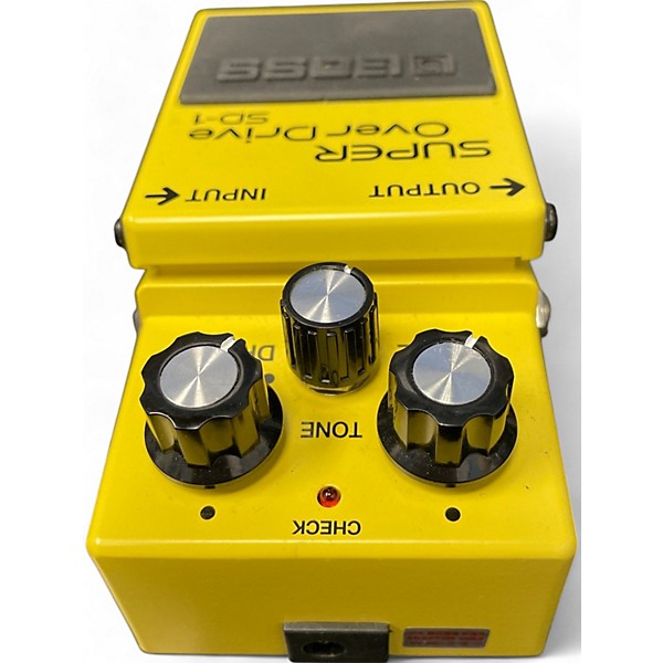 Used BOSS SD1 Super Overdrive Effect Pedal