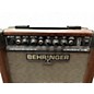 Used Behringer AT108 1X8 15W Ultracoustic Acoustic Guitar Combo Amp