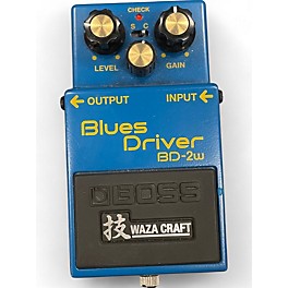 Used BOSS BD2W Blues Driver Waza Craft Effect Pedal