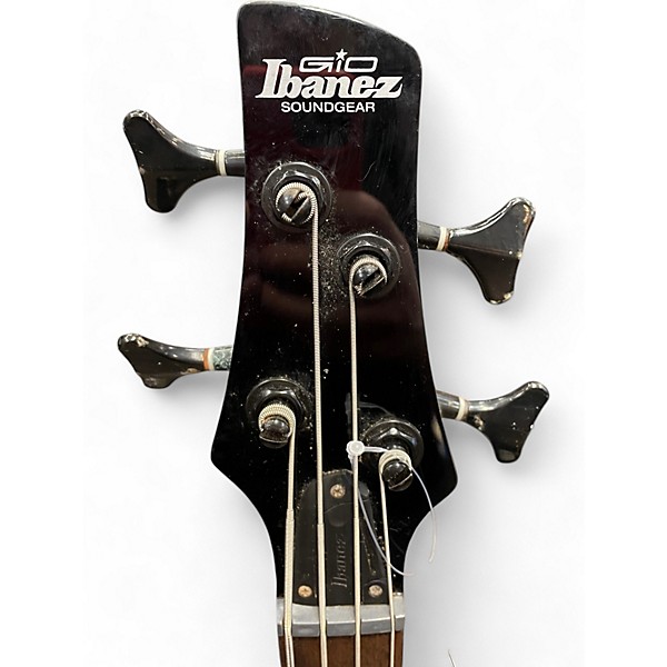 Used Ibanez Gio Soundgear Natural Gray Burst Electric Bass Guitar