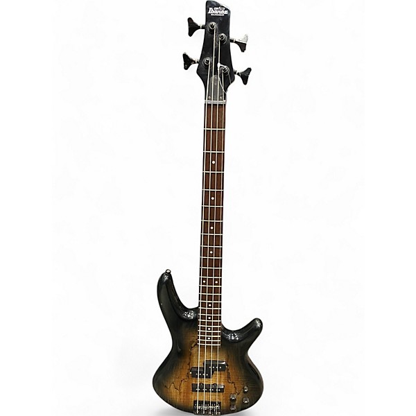 Used Ibanez Gio Soundgear Natural Gray Burst Electric Bass Guitar