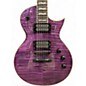 Used ESP LTD EC1000 Deluxe Trans Purple Solid Body Electric Guitar thumbnail