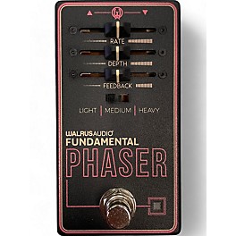 Used Walrus Audio FUNDAMENTAL PHASER Effect Pedal