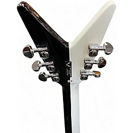 Used Dean michael schenker retro v black and white Solid Body Electric Guitar