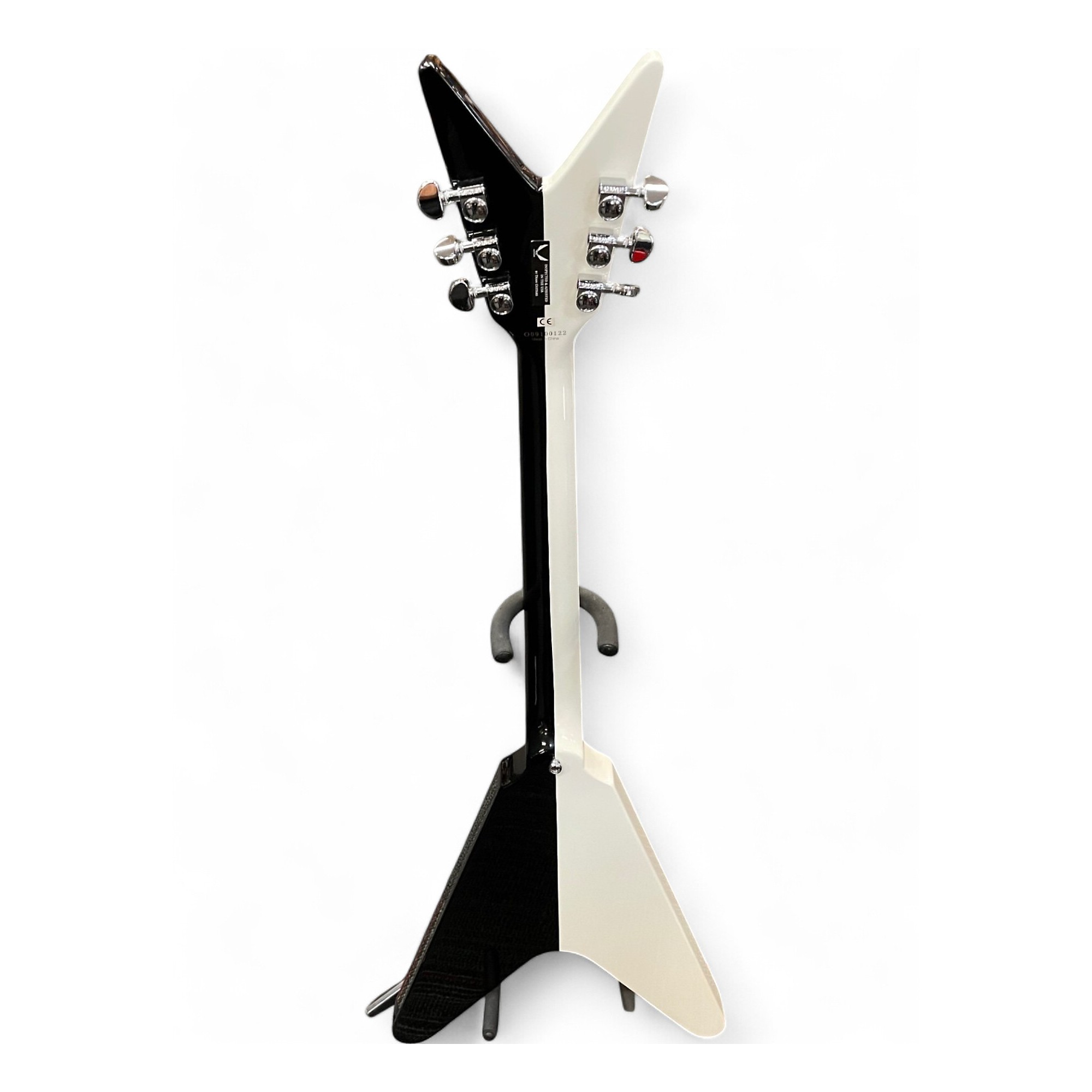 ギター Dean Michael Schenker Signature Retro Used Dean Used Dean michael schenker retro v black and white
