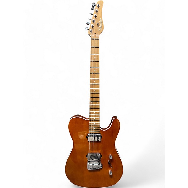 Used Schecter Guitar Research Diamond Series PT Van Nuys Natural Solid Body Electric Guitar