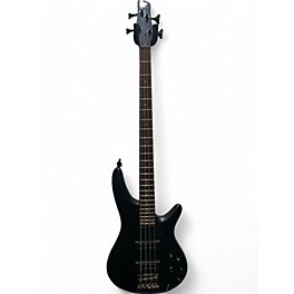 Used Ibanez SR300 Glitter Black Electric Bass Guitar