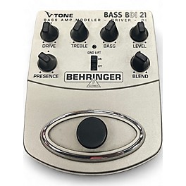 Used Behringer VTONE BASS AMP MODELER Bass Effect Pedal