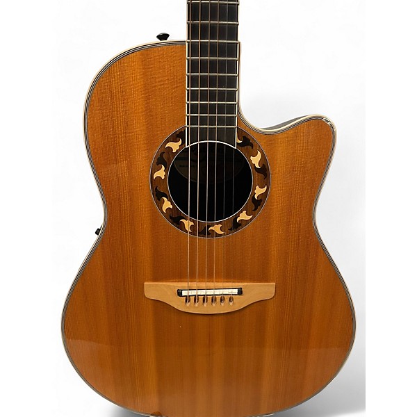 Used Ovation 1777-4GC LEGEND AE Natural Acoustic Electric Guitar