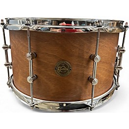 Used Gretsch Drums 8X14 Swampdawg Snare Mahogany Drum