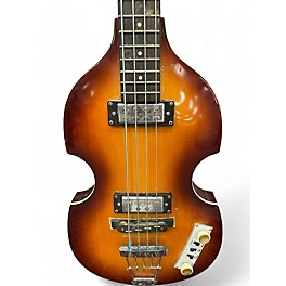 Used Hofner B-BASS HI SERIES 2 Tone Sunburst Electric Bass Guitar