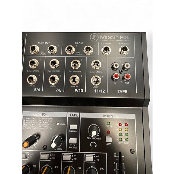 Used Mackie Mix12fx Digital Mixer