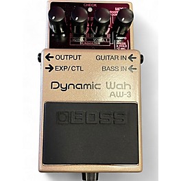 Used BOSS AW3 Dynamic Wah Effect Pedal