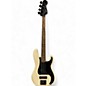 Used Squier Squier Contemporay Active Precision Bass Antique Ivory Electric Bass Guitar thumbnail