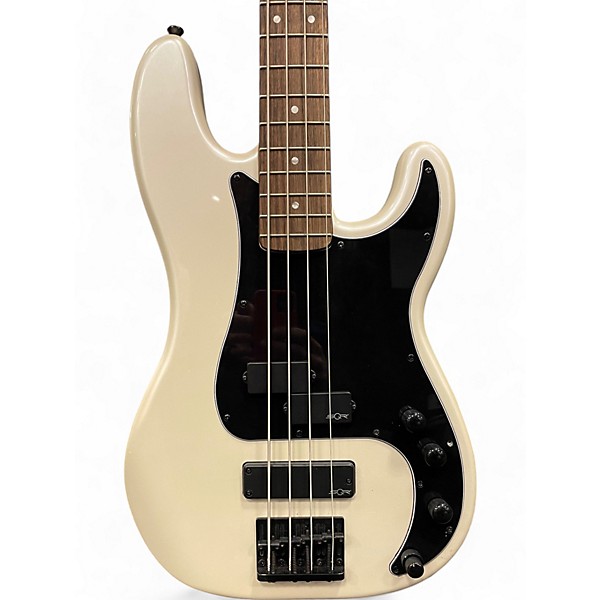 Used Squier Squier Contemporay Active Precision Bass Antique Ivory Electric Bass Guitar