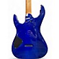 Used US Masters Guitar Works hammer Vector  Blue Solid Body Electric Guitar