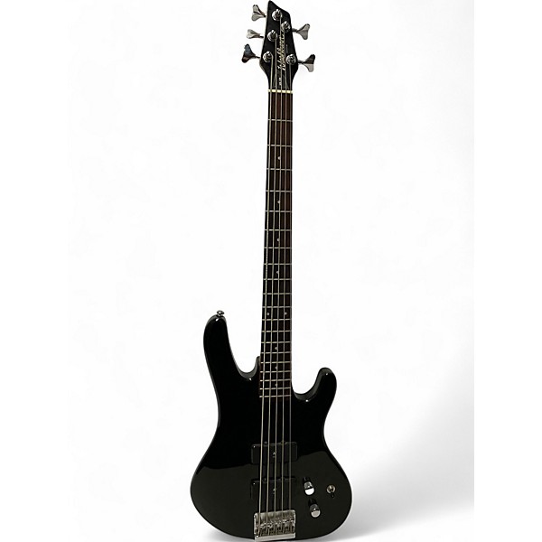 Used Washburn XB-125 Black Electric Bass Guitar