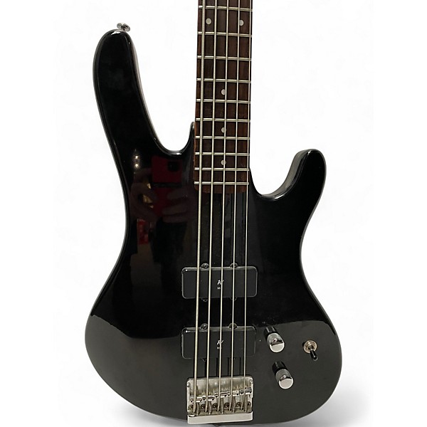 Used Washburn XB-125 Black Electric Bass Guitar