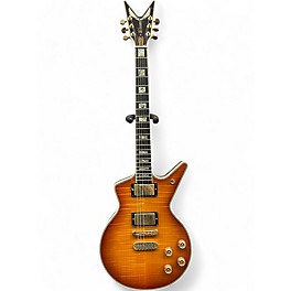 Used Dean 25th Anniversary Tome Capsule Cadillac Trans Amber Solid Body Electric Guitar