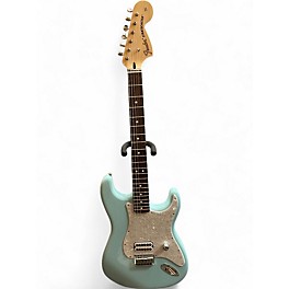 Used 2023 Fender Tom Delonge Signature Stratocaster Daphne Blue Solid Body Electric Guitar