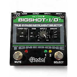 Used Radial Engineering Bigshot I/O True Bypass Selector Pedal